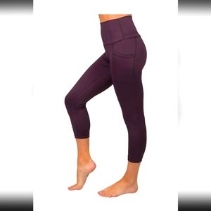 90 Degree By Reflex Hi Rise Side Pocket 22" Capri Interlink Active